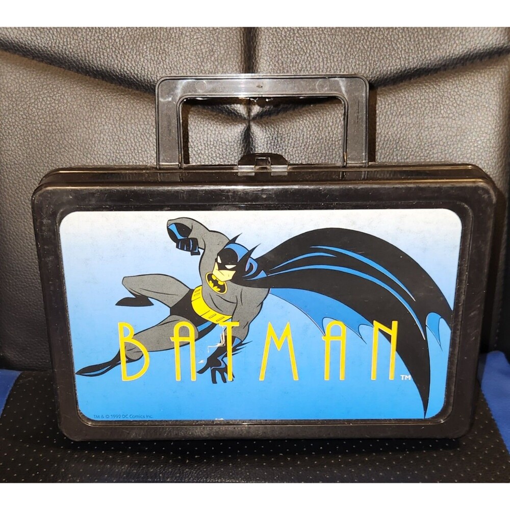 Vintage 1992 Batman: The Animated Series "Kids Katchall" Plastic Supply Case